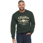 Men's Sonoma Goods For Life&trade; Frontier Fleece Sweatshirt, Size: Large, Green