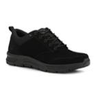 Emeril Quarter Men's Leather Water-resistant Shoes, Size: 7 Wide, Black