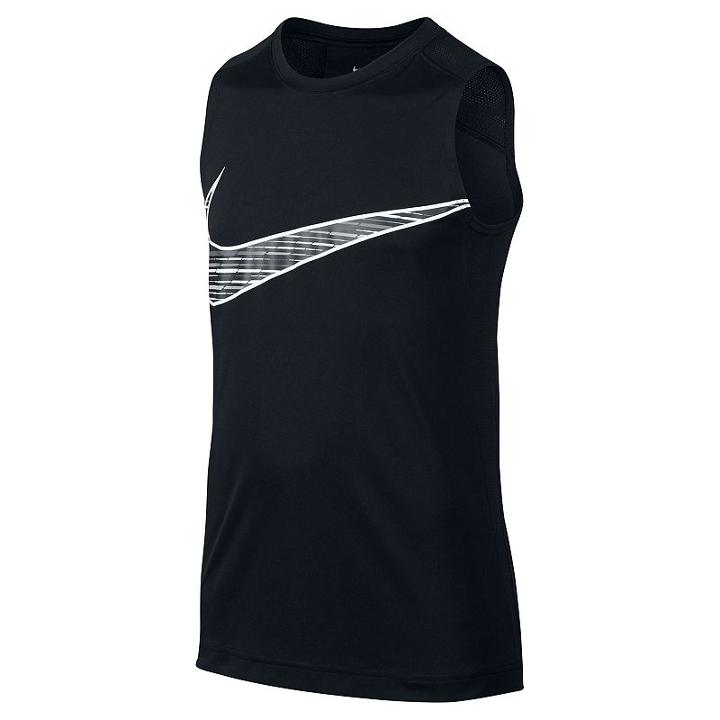 Boys 8-20 Nike Legacy Training Sleeveless Tee, Boy's, Size: Small, Grey (charcoal)