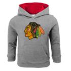 Boys 4-7 Chicago Blackhawks Prime Pullover Fleece Hoodie, Size: M(5/6), Grey