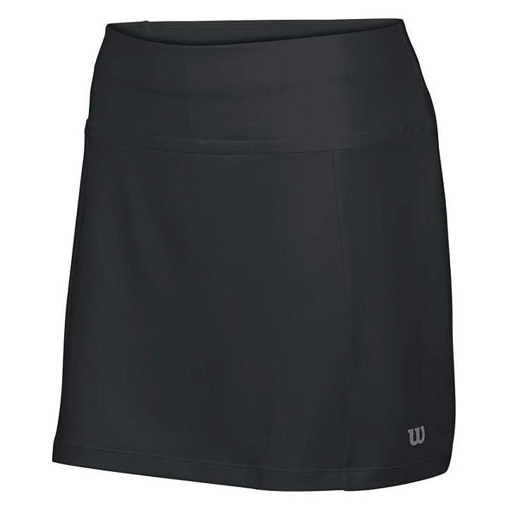 Women's Wilson Nvision Elite Tennis Skort, Size: Medium, Black