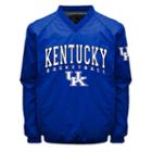Men's Franchise Club Kentucky Wildcats Coach Windshell Jacket, Size: 4xl, Blue