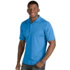Men's Antigua Inspire Classic-fit Diamond Performance Polo, Size: Xxl, Med Blue