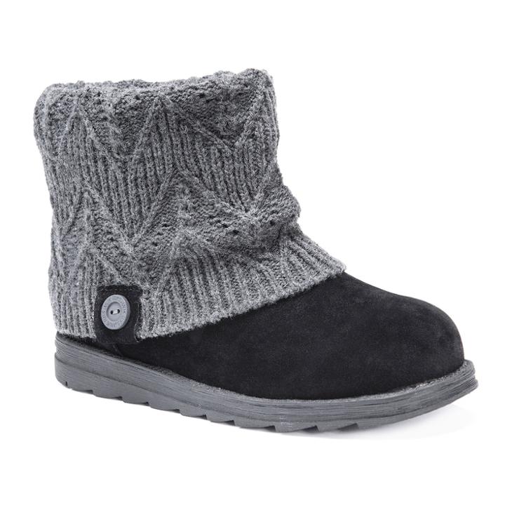 Muk Luks Patti Women's Water Resistant Winter Boots, Size: 10, Dark Grey