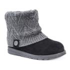 Muk Luks Patti Women's Water Resistant Winter Boots, Size: 10, Dark Grey