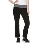 Juniors' Plus Size So&reg; Skinny Bootcut Yoga Pants, Girl's, Size: 1xl, Dark Grey
