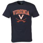 Men's Virginia Cavaliers Pride Mascot Tee, Size: Large, Blue (navy)