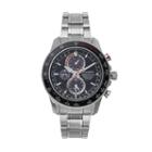 Seiko Men's Sportura Stainless Steel Solar Chronograph Watch - Ssc357, Silver