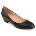 Journee Collection Saar Women's High Heels, Size: Medium (8.5), Black