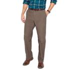 Big & Tall Croft & Barrow&reg; Flat-front Corduroy Pants, Men's, Size: 52x32, Red/coppr (rust/coppr)