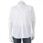Men's Columbia Glen Meadow Button-down Shirt, Size: Medium, White