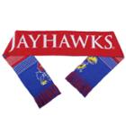 Adult Forever Collectibles Kansas Jayhawks Reversible Scarf, Adult Unisex, Blue