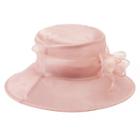 Riviera Organza Cloche Hat, Women's, Light Pink
