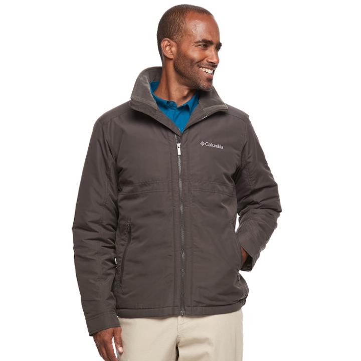 Men's Columbia Northern Voyage Jacket, Size: Xl, Red/coppr (rust/coppr)