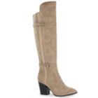Easy Street Melrose Women's Knee High Boots, Size: Medium (8), Beige