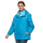 Plus Size Zeroxposur Piper 3-in-1 Systems Jacket, Women's, Size: 3xl, Blue Other