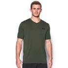 Mens' Under Armour Tech V-neck Tee, Men's, Size: Xl, Lt Green