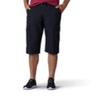 Men's Lee Sur Cargo Shorts, Size: 33, Black