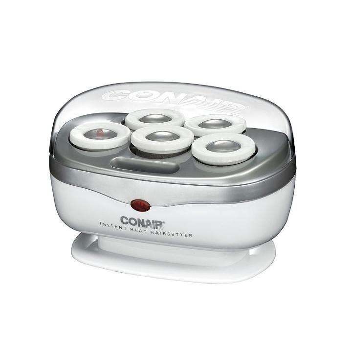 Conair Instant Heat Travel Hairsetter Hot Rollers, Multicolor