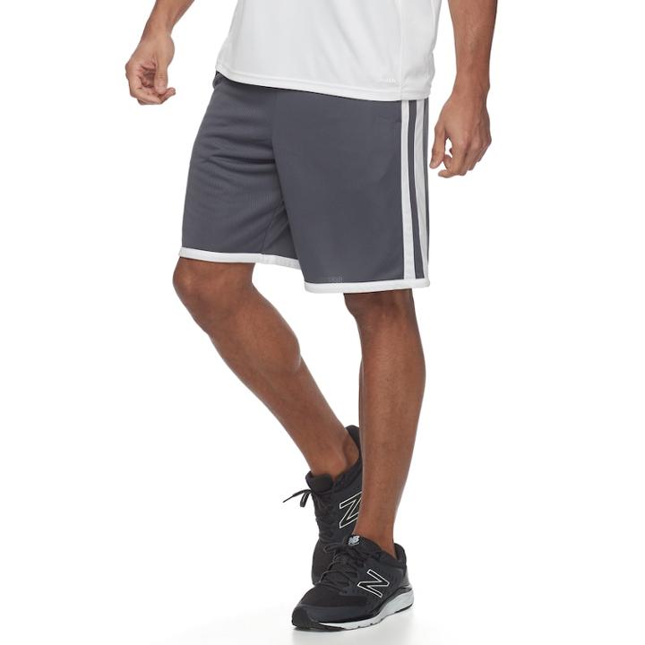Men's Tek Gear&reg; Varsity Basketball Shorts, Size: Small, Dark Grey