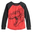 Boys 4-12 Sonoma Goods For Life&trade; Thermal Raglan Top, Size: 8, Med Red