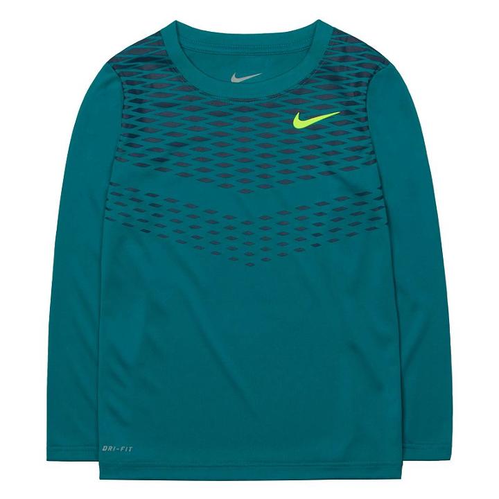 Boys 4-7 Nike Dri-fit Chainlink Tee, Boy's, Size: 4, Green Oth