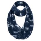 Forever Collectibles Seattle Seahawks Logo Infinity Scarf, Women's, Ovrfl Oth