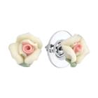 1928 Flower Stud Earrings, Women's, Multicolor