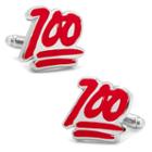 100 Percent Cuff Links, Men's, Red