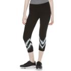 Juniors' So&reg; Tie-dye Yoga Capri Leggings, Girl's, Size: Medium, Natural