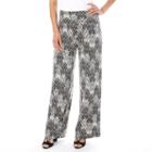 Women's Apt. 9 Knit Chevron Palazzo Pants, Size: Medium, Ovrfl Oth