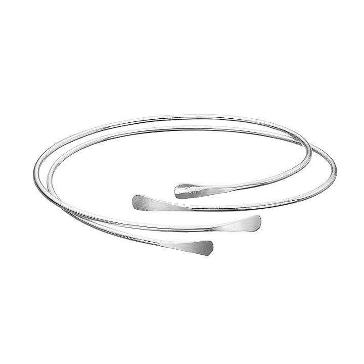 Lc Lauren Conrad Bypass Paddle Bracelet Set, Women's, Silver