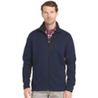 Big & Tall Izod Advantage Regular-fit Performance Shaker Fleece Jacket, Men's, Size: 3xl Tall, Dark Blue