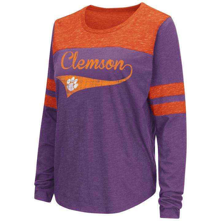 Women's Clemson Tigers My Way Tee, Size: Xxl, Purple
