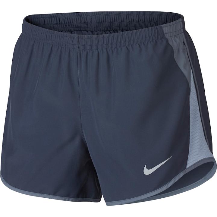 Women's Nike Dry Reflective Running Shorts, Size: Large, Blue Other
