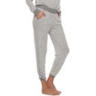 Women's Sonoma Goods For Life&trade; Ruched Hem Jogger Pants, Size: Xxl, Light Grey