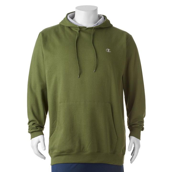 Big & Tall Champion Fleece Pullover Hoodie, Men's, Size: 3xb, Green Oth