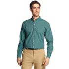 Men's Izod Premium Essentials Classic-fit Plaid Button-down Shirt, Size: Xxl, Green