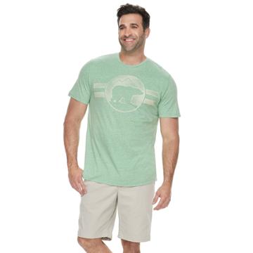 Big & Tall Sonoma Goods For Life&trade; Living Large Bear Graphic Tee, Men's, Size: 2xb, Green