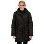 Women's Excelled Hooded Puffer 3-in-1 Systems Jacket, Size: Small, Black