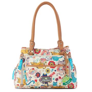 Lily Bloom Maggie Satchel, Women's, Purple