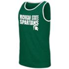 Men's Campus Heritage Michigan State Spartans Freestyle Tank, Size: Xxl, Dark Green