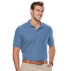 Big & Tall Croft & Barrow&reg; Classic-fit Easy-care Performance Pique Polo, Men's, Size: Xl Tall, Med Purple