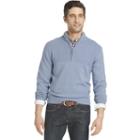 Men's Izod Hyannis Classic-fit Quarter-zip Sweater, Size: Medium, Blue Other