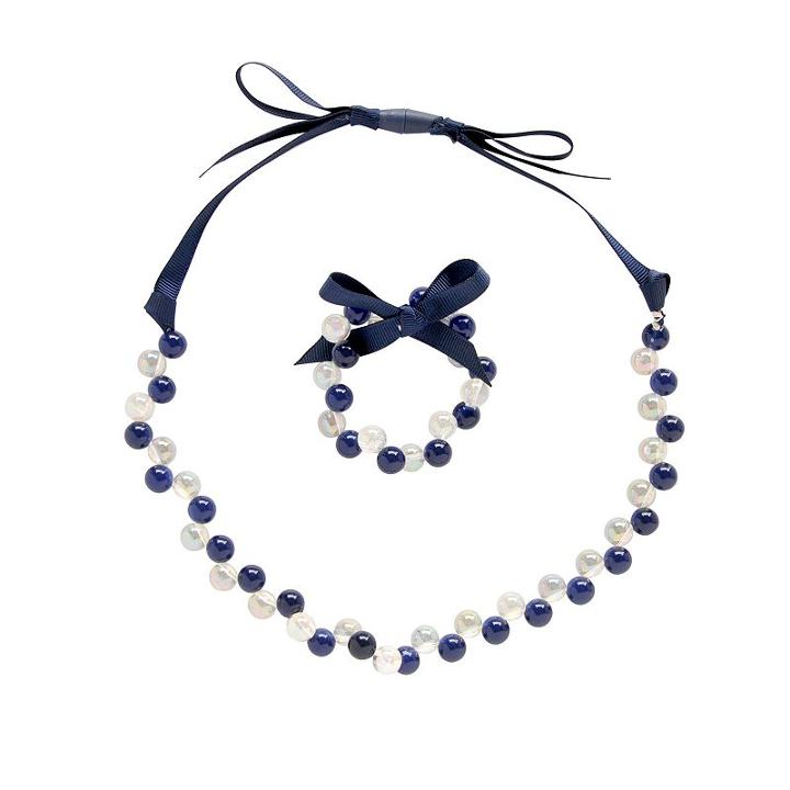 Girls Carter's Beaded Necklace & Bracelet Set, Girl's, Multicolor
