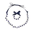 Girls Carter's Beaded Necklace & Bracelet Set, Girl's, Multicolor