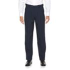 Men's Croft & Barrow&reg; Classic-fit Easy-care Pleated Dress Pants, Size: 33x32, Blue
