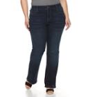Plus Size Apt. 9&reg; Skinny Crop Jeans, Women's, Size: 18 W, Light Blue