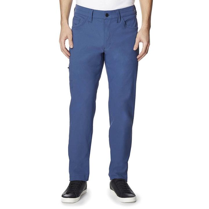 Men's Coolkeep Flex Tech Classic-fit Stretch Cargo Pants, Size: 42x32, Blue (navy)