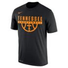 Men's Nike Tennessee Volunteers Dri-fit Basketball Tee, Size: Small, Black
